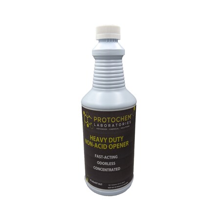 Protochem Laboratories Odorless Industrial Drain Opener, 32 oz, PK12 PC-BLAST OUT